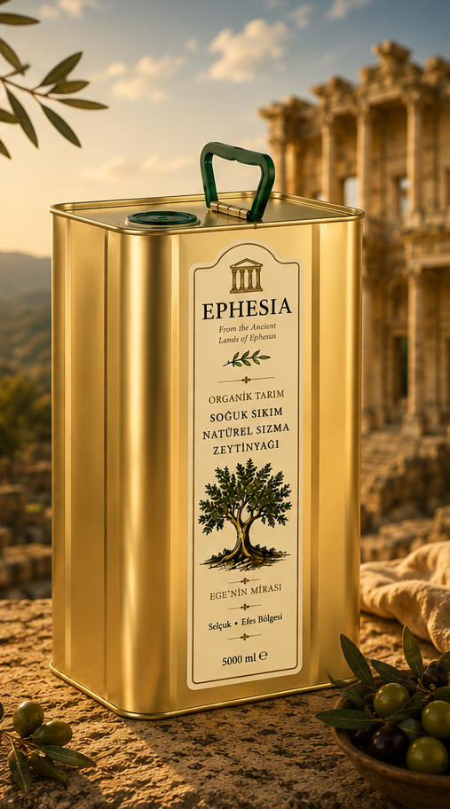 Ephesia zeytinyağı 5000 ml teneke görseli